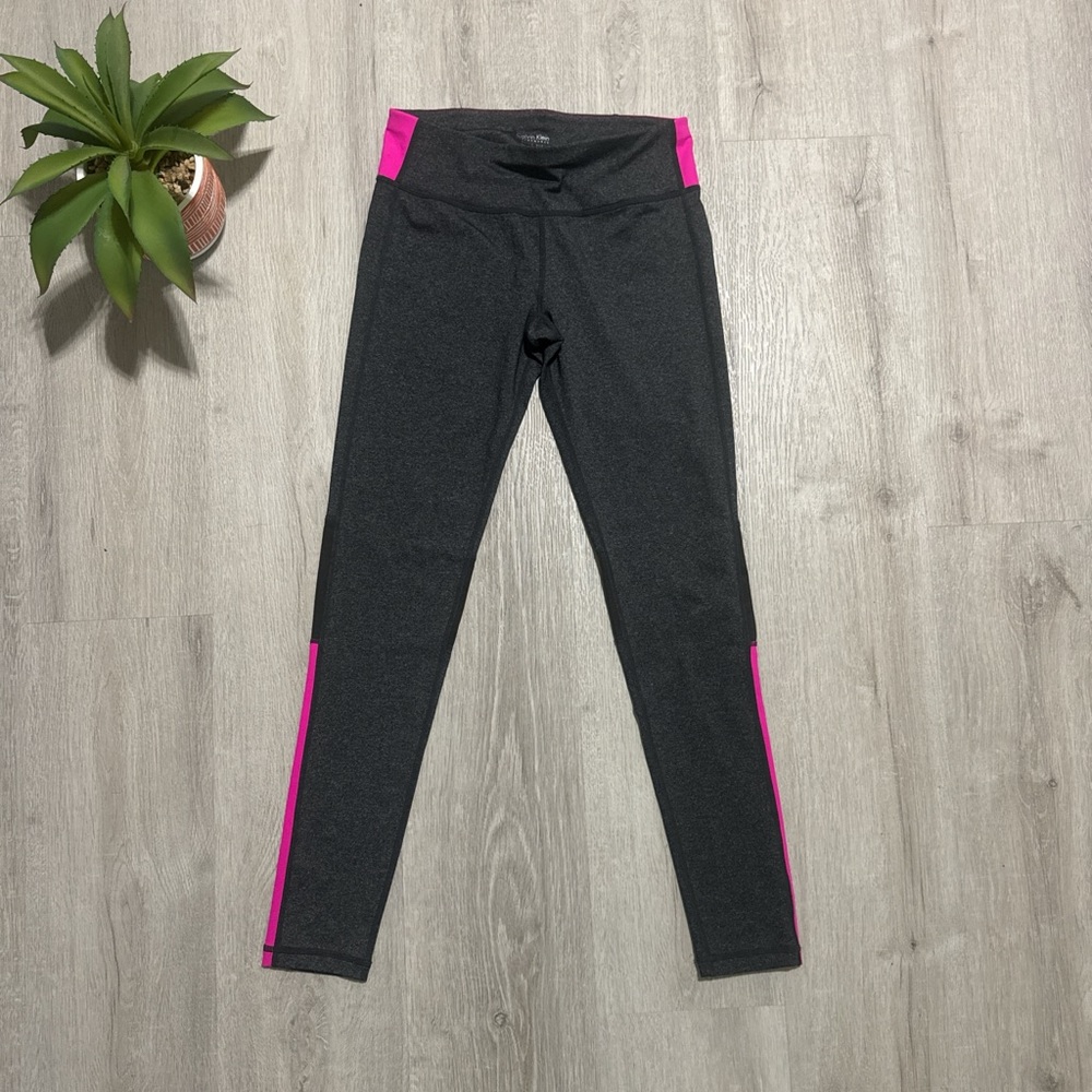 Calvin Klein Collection Gray and Pink Leggings